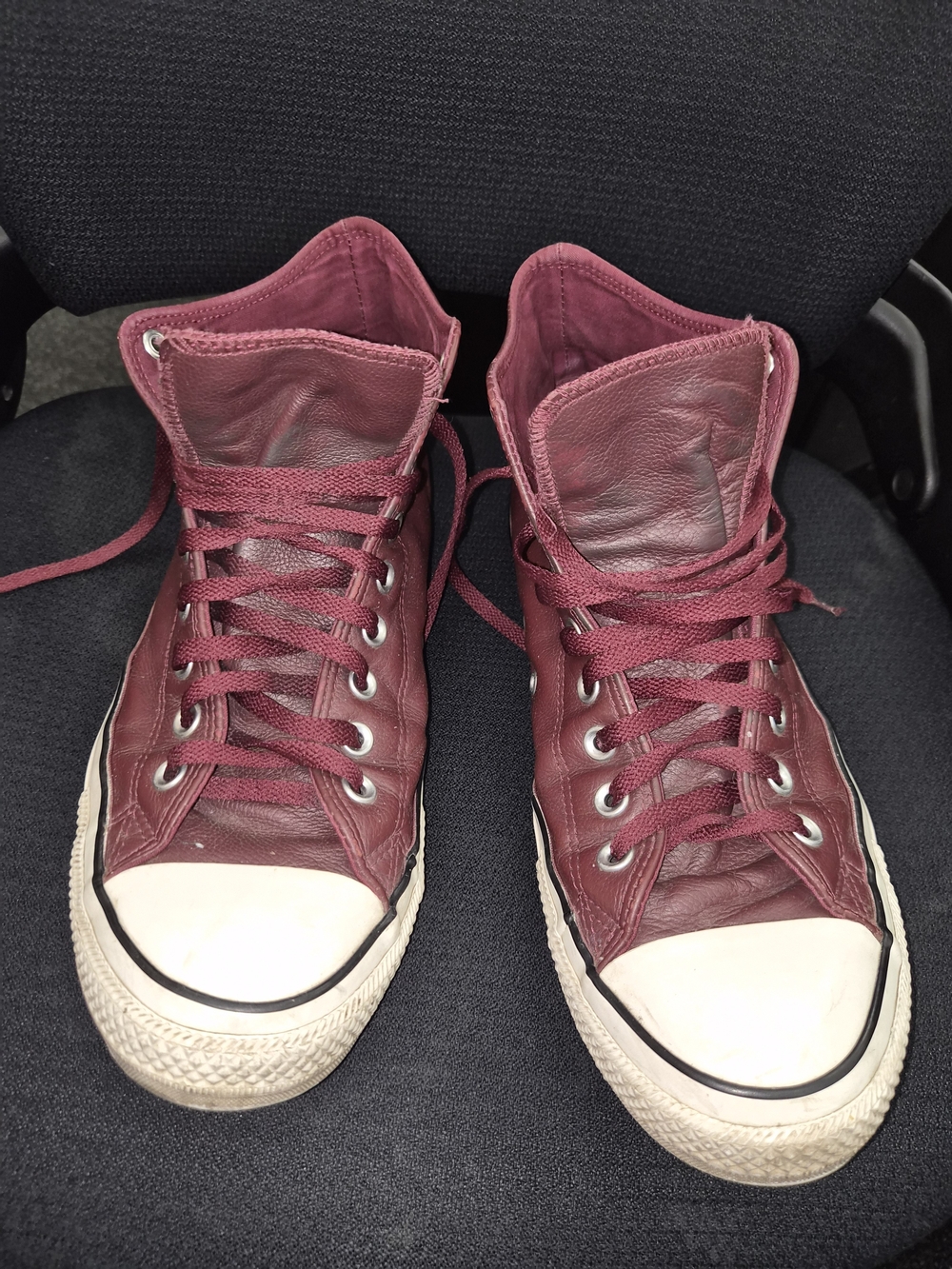 Converse Men's High-Top Leather Sneakers